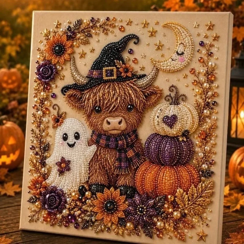 Frameless Halloween Diamond Painting