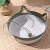 Handwoven Cotton Rope Cat Bed