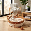 Handwoven Cotton Rope Cat Bed