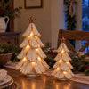 Vintage Lighted Christmas Tree Figurine